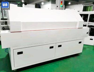 China Forno 2100mm do Reflow de 4.5KW SMT equipamento de produção de SMT de 6 zonas à venda