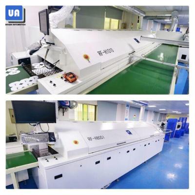 China Zona de enfriamiento sin plomo de Oven Machine 600m m del flujo del PLC del CE RF-H800I RF-H1010I en venta