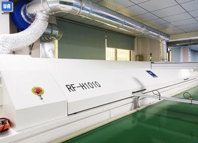 China O aquecimento 10 divide a cadeia de fabricação sem chumbo máquina de SMT do forno do Reflow à venda