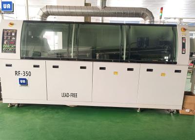 China 3 de Golf Solderende Machine 750mm van strekensmt Transportband rf-350A CSP Componenten Te koop