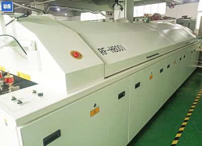 China Cadeia de fabricação sem chumbo de Oven For SMT do Reflow de oito zonas à venda