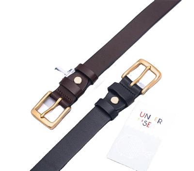 China 2020 new fashion comfortable custom made lady belt luxury cowhide waistband genuine leather belt for women for sale