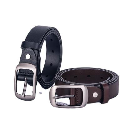 China High Quality Woman Belt Logo Design Genuine Leather Custom Made Cinturon Whip Casual Dress Pin Buckle Leather Belts for sale