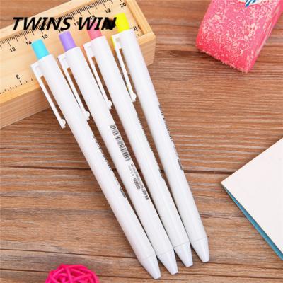 China 2021 Top Sale Galley & Promotional Custom Cheap Eco-friendly Plastic Ballpoint Pen Newest Korean School Ballpoint Pen School Stationery With Custom Logo195 for sale