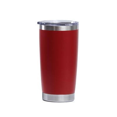 China Christmas Decoration PORTABLE Tumbler Cups Burgundy Tumbler Cup Stainless Steel Stainless Steel Tumbler Mugs WB094K for sale