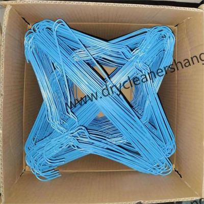 China 3.0mm Black PVC Coated Hanging Wire With 16 Length And 650 Cartons Loading Capacity for sale