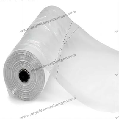 China Transparente Perforate Poly Tubing Roll für Waschmaschinen zu verkaufen