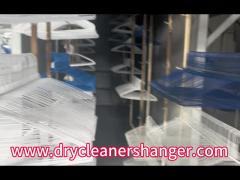 different color wire hanger produciton line