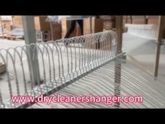 white color laundry wire hanger