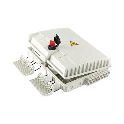 China Hot Outdoor Fiber Optic Termination Box Ftth Box Products Series Household FTTX Distribution Cable Terminal Box for sale