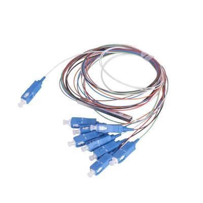 China FTTH Factory Price Fiber Optic Pigtail Communication Accessories Model Metal Jacket Plastic Material for sale