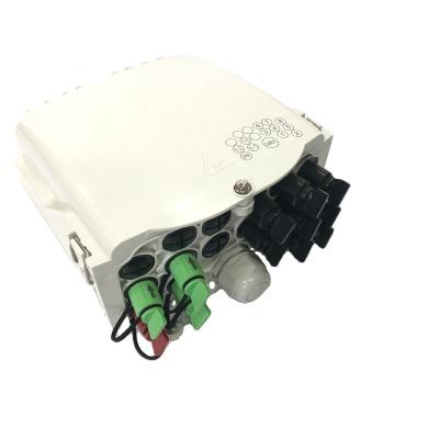 China High Quality FTTH FTTB FTTX MINI Network Fiber Optic Splice Closure Sc Connector 8 Cores Fiber Optic Termination Box for sale