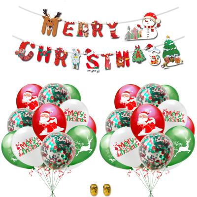 China Christmas Toy 2022 Happy New Years 23 Piece Christmas Party Decoration Garland Arch Kit Wedding Valentine Promotional Balloon for sale