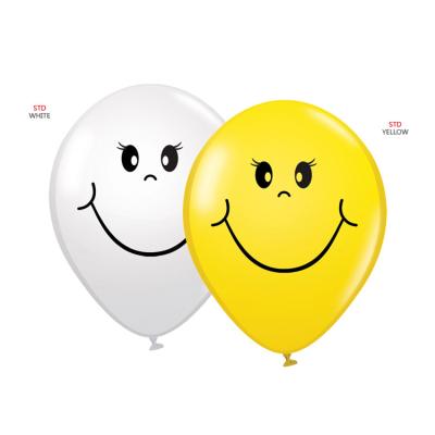 China Gift Toy Custom 5/10/36 Inch Smiling Face Balloon Printing Advertising Balloon Show Wedding Love Kids Birthday Party Decoration for sale