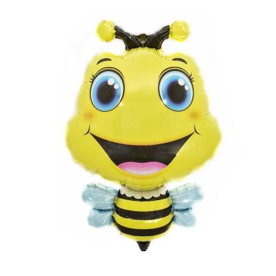 China Promotional Toys Safari Decorations Kids Boy Baby Party Ant Mantis Balloons Birthday Jungle Gecko Bee Toy Insect Wild Animals Foil Balloons for sale