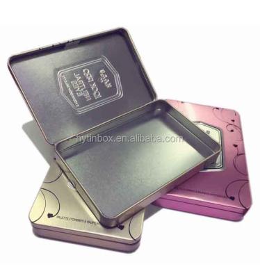 China With Rectangular PS Tray Make Up Box Eyeshadow Palette Tin With Magnet for sale