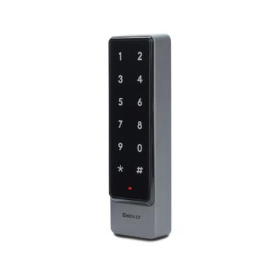 China Sebury IP68 sTouch2s Metal Type Standalone Access Control Slim Card 125KHz and 13.56MHz Single Door RFID Card Reader for Villa/Hospita for sale