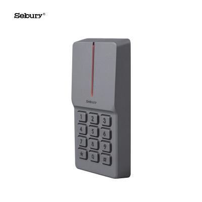 China Waterproof / Sebury High Performance Keypad Wiegand26 Access Control 125KHz &13.56MHz RFID Access Control Zinc Alloy Large Standalone Controller for sale