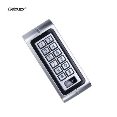 China Waterproof / Standalone Sebury Keypad Double Door Access Controller Rfid 1200 Users Life Long Waterproof Vandal Proof Metal Access Control for sale