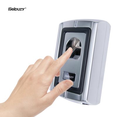 China Fingerprint Access Control Sebury 1000 Users F007 Metal Fingerprint Reader Standalone Access Control System for sale