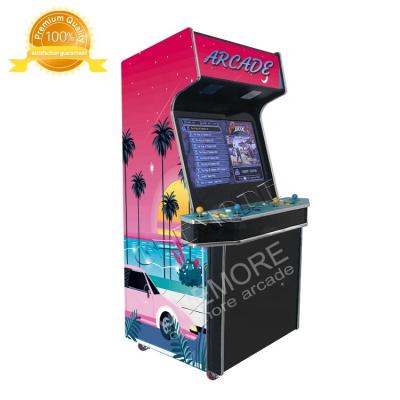 China Hot Selling 18mm Wooden 32 Inch Upright Screen 4 Player Retro Video Arcade Game Machine for sale