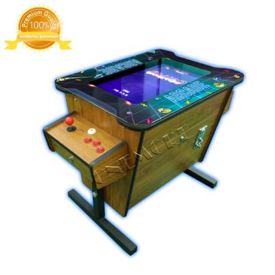 China 18mm MDF Texture 2 Wood Arcade Cocktail Table Game Machine Player For Sale for sale