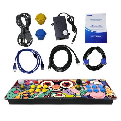 China Metal + Acrylic Retro 3D/2D Video Game Console, Double Joystick Pandora Arcade Game Console for sale