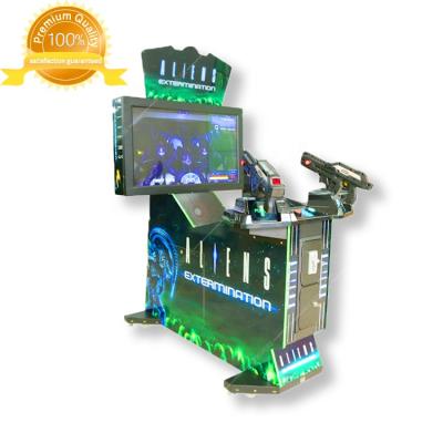 China Wooden MDF Gun Game Shooting Machine, Coin Operated Shoot Game, Light Gun Arcade Shooter for sale