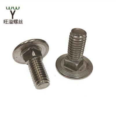 China DIN603 M4-M64 Stainless Steel DIN603 M4-M64 ISO JIS GB ISO ANSI Standard Chinese Supplier Chrome Carriage Bolts All Size Customized for sale