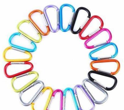 China ZINC Security Hook Backpack Key Chain High Quality Steel Carabiner for sale