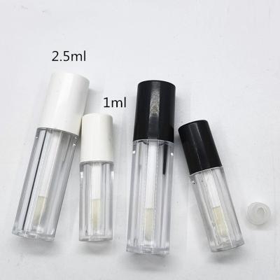 China Mini cute 1ml 2.5ml lip gloss tube lip gloss packaging high quality round lip gloss tube for sale