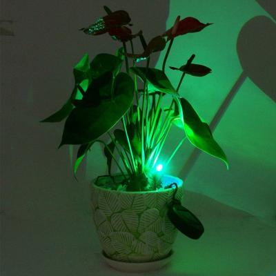 China LANDSCAPE Plant Light RGB 7 Color Gradient Solar Outdoor Potted Vase Decor New Garden Patio Garden Light LED Plant Solar Park Lamp for sale