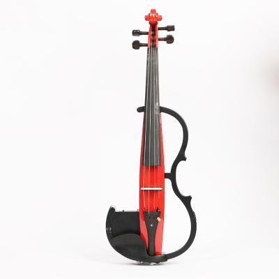 China Solidwood Design 4/4 New Student Handmade Electronic Violin Instant Beginner for sale