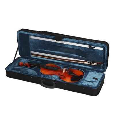 China Chosen on his Thirty One Chose Impeccable Flamed Half of Maple Handmade Professional Use Antique Violin JY-SV006 for sale