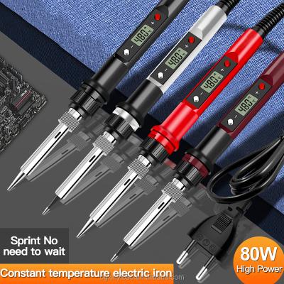 China 20 seconds to melt tin new product 80w soldering iron for sale