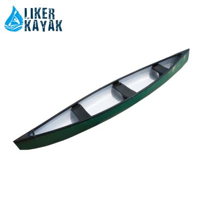 China LLDPE Liker Kayak 4.86m Outrigger Canoe Canoe Kayak Canoe With 3 Plestic Seat for sale