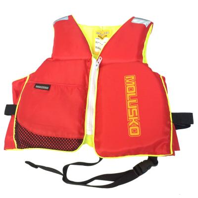 China NO Sign 0.9mm PVC Inflatable CE Kids Watersafe Sea Kayaks Life Jacket for sale