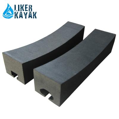 China Kayak Carry Kayak Accessories Auto High Density Soft PE Foam Block Car Roof Rack For Kayaking for sale