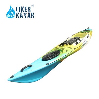 China LLDPE HULL For Fishing Kayak Angler 4.3 Liker Liker PRO Fishing Kayak Sit On Top With Function Seat, Available To Extra Motor for sale