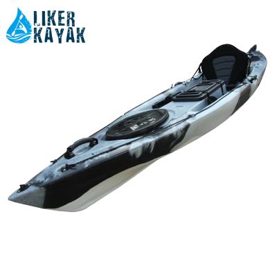 China LLDPE HULL for Fishing Kayak Angler4.0 Fishing Kayak with Transparent PC Cabin Canoe for sale