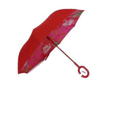 China Reverse factory directly supply high quality small anime luxury umbrella for kids for sale