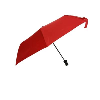 China Rubberized handle with automatic open & Factory Directly Supply Printing High Quality Custom Windproof Umbrella Custom Fold Fold Windproof Umbrella for sale