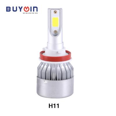 China Wholesale Auto Lighting System Led Headlight Bulbs H7 H3 H4 Beam H7 H3 H4 Car Headlight H11 C6 Led Headlight Universal Universal for sale