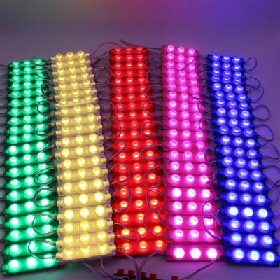 China SMD3030 high brightness SMD3030 module led 3 lenses 75*20 led light module 3W modulos led with 3lens led modul 12V 24V 3030 led module for sale