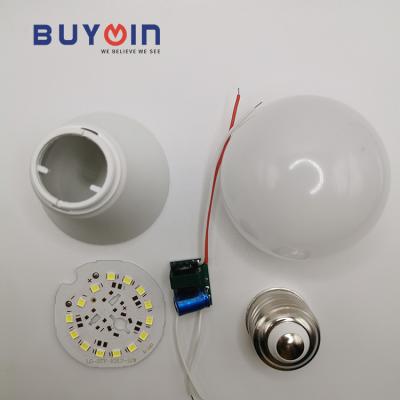 China Garden Garden 165-265V E27 B22 Led Bulb Kits Led Lamp Raw Material 110V 3w 5w 7w 9w 12W 15W 18w Smd 2835 Aluminum Light Bulb Led Chip Led Bulb Parts for sale