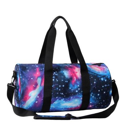 China Fashionable Portable Duffle Bag Travel Bag Foldable Nylon Backpack Sports Bag for sale