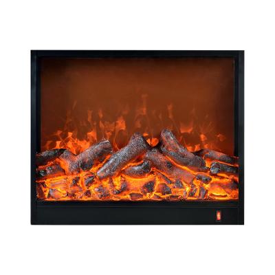 China Modern luxury home bar hotel engineering customized electronic electric fireplace simulation flame decoration 3D fireplace for sale