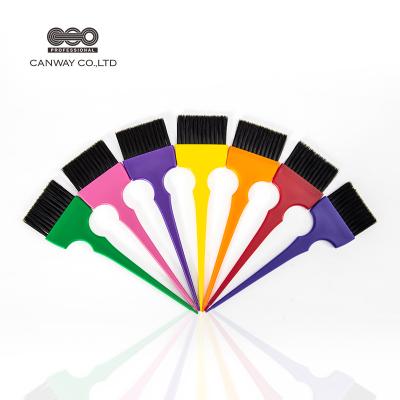 China Best good factory custom sample attractive custom hair salon color brush logo rainbow tint brush set 21.1*4.4*0.4cm for sale