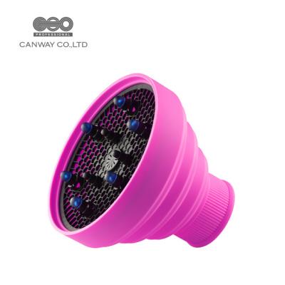 China Collapsible Silicone Hair Dryer Diffuser for Curly Hair for sale