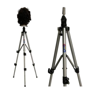 China Professional Salon Tools Wig Stand Tripod With Non-slip Bottom Adjustable Mannequin Head Stand With Hook Heavy Duty Mannequin Tripod Head Mannequin Stands for sale